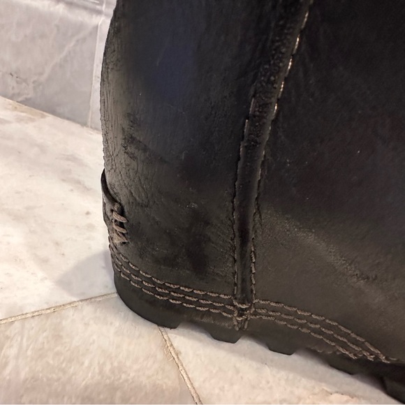 Sorel Cate the Great Knee High Wedge Lace Up Boot - Picture 9 of 14